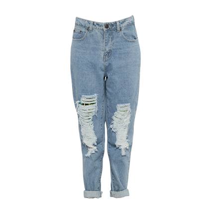 shop online Sequin Slash Distressed Boyfriend Jeans shop online Sequin Slash Distressed Boyfriend Jeans