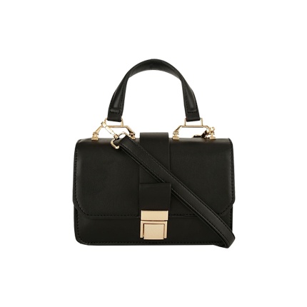 shop online CELEBRITI Buckle Front Handbag shop online CELEBRITI Buckle Front Handbag