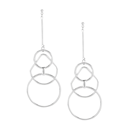 shop online KOOVS Multi Shape Earrings shop online KOOVS Multi Shape Earrings