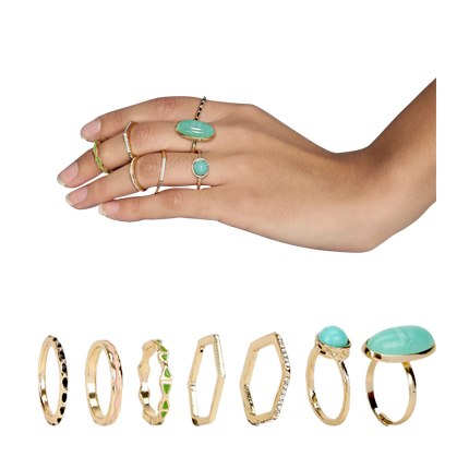 shop online Rings (Set Of 7) shop online Rings (Set Of 7)