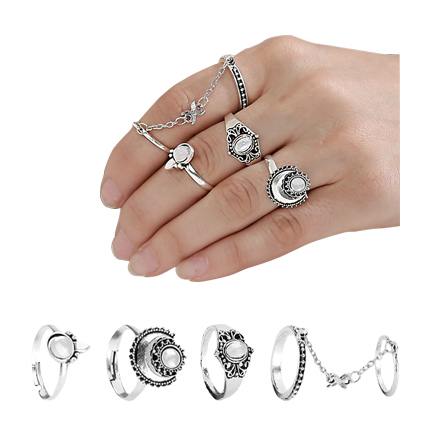 shop online Set Of 4 Rings shop online Set Of 4 Rings