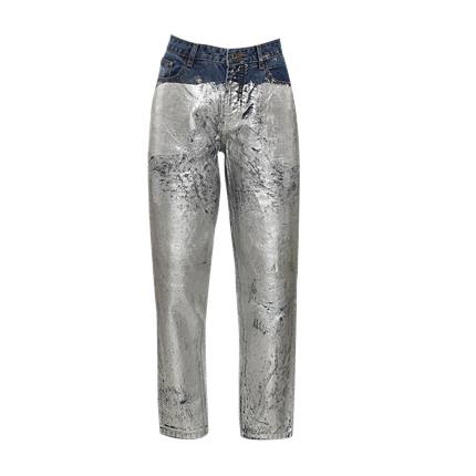 shop online Heidi Metallic Foiled Jeans shop online Heidi Metallic Foiled Jeans
