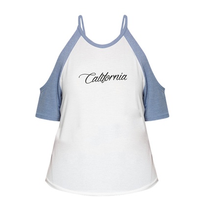 shop online California Cold Shoulder Raglan Sleeve Top shop online California Cold Shoulder Raglan Sleeve Top