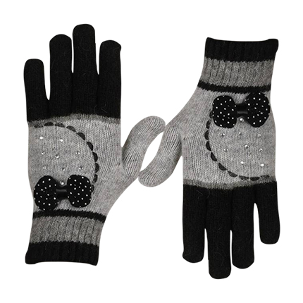 shop online Tiekart Embellished Winter Women's Gloves shop online Tiekart Embellished Winter Women's Gloves