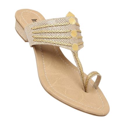 Party wear flat footwear for ladies Clearance