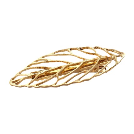 shop AYESHA Womens Leaf Filigree Hair Clips online shop AYESHA Womens Leaf Filigree Hair Clips online