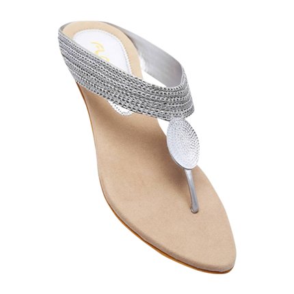 Womens Daily Wear Slipon Flat Sandal 