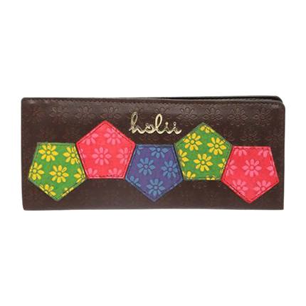 shop HOLII Womens Casual Wear Snap Closure 1 Fold Wallet online shop HOLII Womens Casual Wear Snap Closure 1 Fold Wallet online