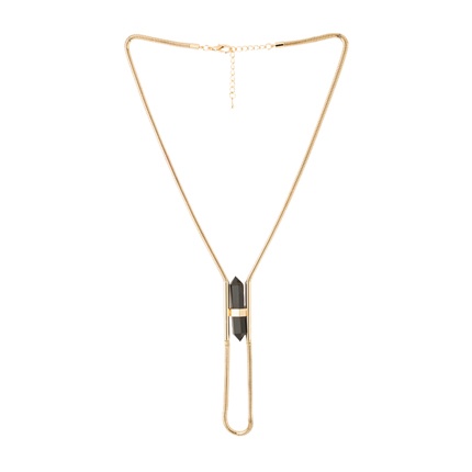 shop online Stylish Neck-Piece Adorned With Gold Toned shop online Stylish Neck-Piece Adorned With Gold Toned