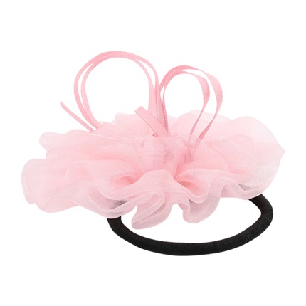 Style and compare Baby Pink Tutu Flower Hair Band | accessories | Sociomix