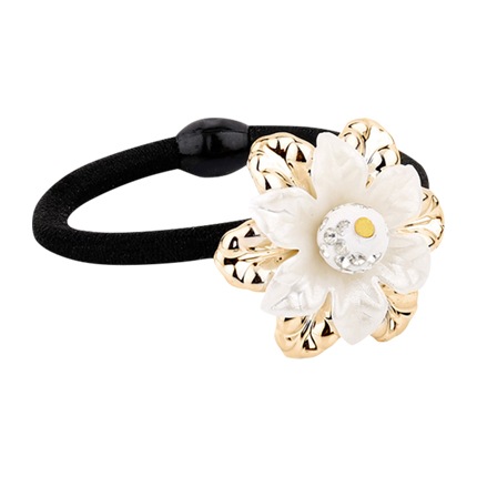 shop Metallic Flower Black Hair Band online shop Metallic Flower Black Hair Band online
