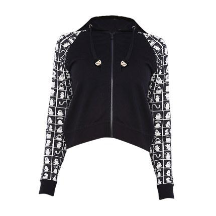 shop online Chiggles Hooded Crop Sweatshirt shop online Chiggles Hooded Crop Sweatshirt