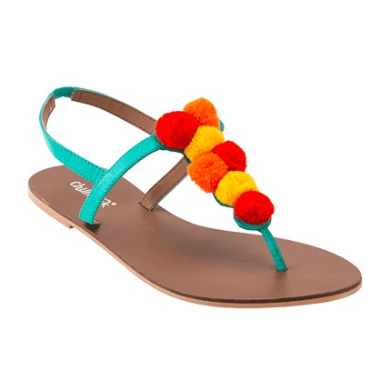 pom pom chappals online