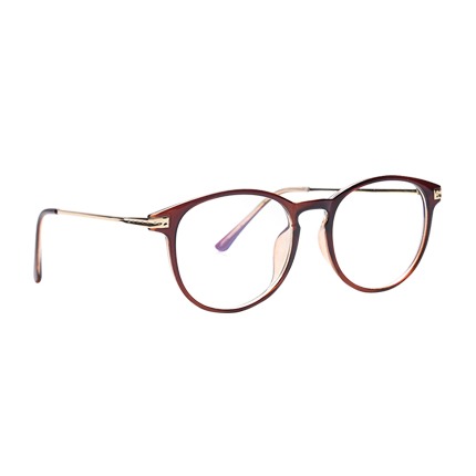 shop online Graviate Brown Full Frame Round Computer Glasses for Men and Women shop online Graviate Brown Full Frame Round Computer Glasses for Men and Women