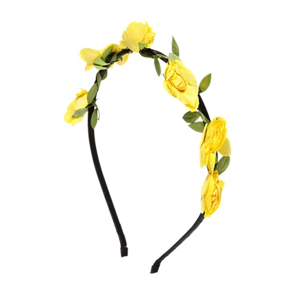 shop Toniq Bohemia Yellow Flower Hair Band online shop Toniq Bohemia Yellow Flower Hair Band online