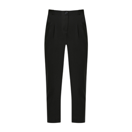 shop AJIO Pleated High-Rise Cropped Trousers online shop AJIO Pleated High-Rise Cropped Trousers online