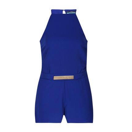 shop online Playsuit with Cutaway Shoulders shop online Playsuit with Cutaway Shoulders