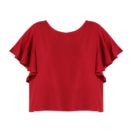 shop online Top with Flared Sleeves shop online Top with Flared Sleeves