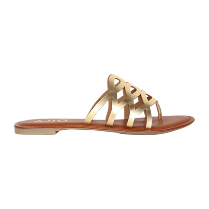 shop AJIO Flat Sandals with Cutouts online shop AJIO Flat Sandals with Cutouts online