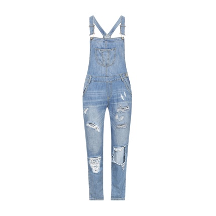 shop online Distressed Denim Dungarees shop online Distressed Denim Dungarees