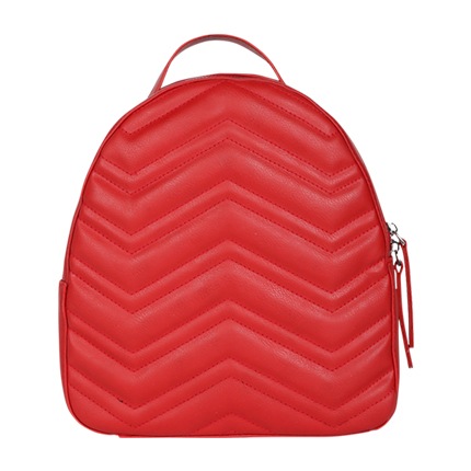 shop TRENDYOL Textured Chevron Pattern Backpack with Zip Closure online shop TRENDYOL Textured Chevron Pattern Backpack with Zip Closure online