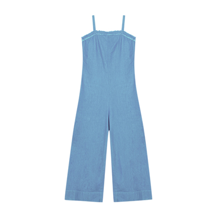 shop Strappy Denim Jumpsuit online shop Strappy Denim Jumpsuit online