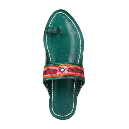 pure leather chappals online