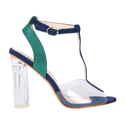 shop Chunky Heeled Sandals with Ankle Strap online shop Chunky Heeled Sandals with Ankle Strap online