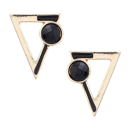 shop online Triangular Stud Earrings shop online Triangular Stud Earrings