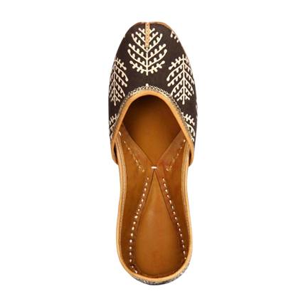 shop online Kalamkari Print Leather Juttis shop online Kalamkari Print Leather Juttis