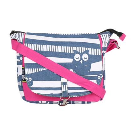 shop Printed Canvas Sling Bag online shop Printed Canvas Sling Bag online