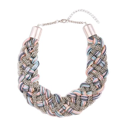 shop online Thread-Woven Collar Necklace shop online Thread-Woven Collar Necklace