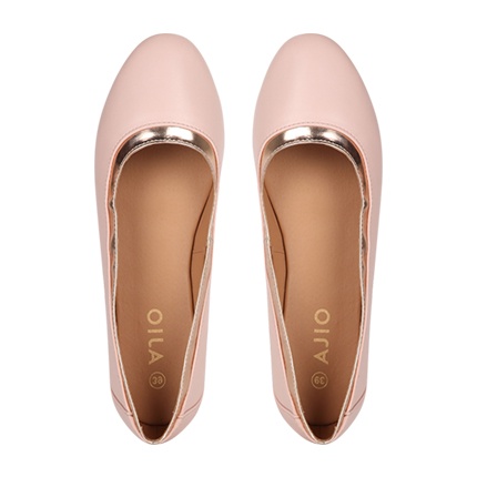shop online AJIO Classic Ballerinas with Glossy Topline shop online AJIO Classic Ballerinas with Glossy Topline