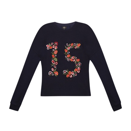 shop Floral Print Crop Sweatshirt online shop Floral Print Crop Sweatshirt online