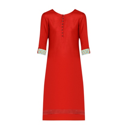 shop Straight Kurta with Button Placket online shop Straight Kurta with Button Placket online