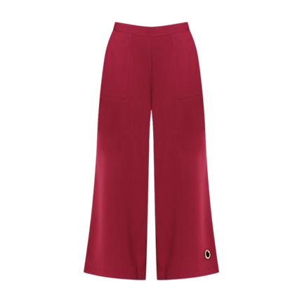 shop online AJIO High-Waist Wide-Leg Culottes shop online AJIO High-Waist Wide-Leg Culottes
