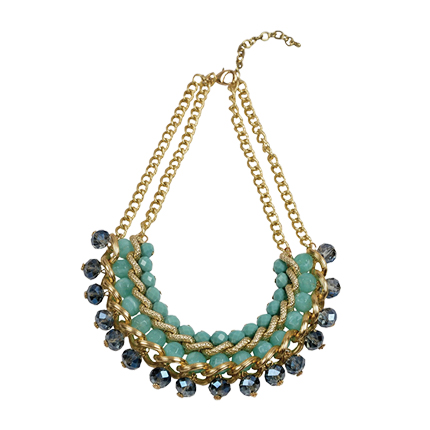 shop online Escape To Paradise Blue Beads Necklace shop online Escape To Paradise Blue Beads Necklace