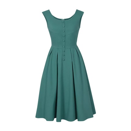 shop Single Breasted Zip Back Dress online shop Single Breasted Zip Back Dress online