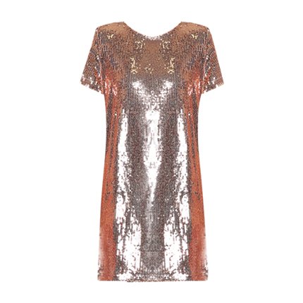 shop online Metallic Sequin Tunic Dress shop online Metallic Sequin Tunic Dress