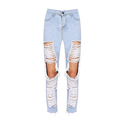 shop online Extreme Distressing Ripped Knees Jeans shop online Extreme Distressing Ripped Knees Jeans