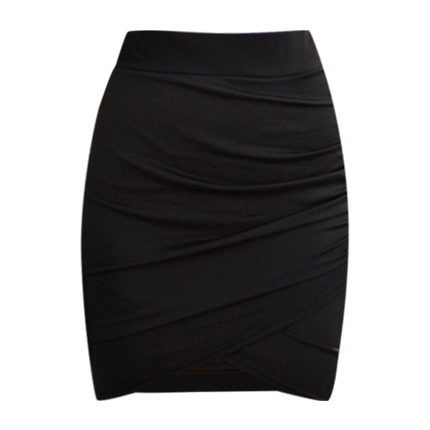 shop online Asymmetrical Ruched Overlap Bodycon Skirt shop online Asymmetrical Ruched Overlap Bodycon Skirt