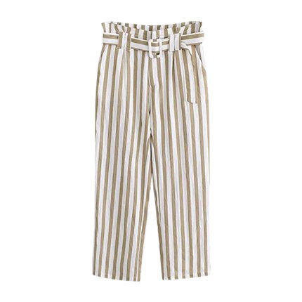 shop Contrast Stripe Belted Pants online shop Contrast Stripe Belted Pants online