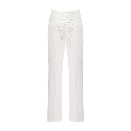 shop online Lace Up Front Pants shop online Lace Up Front Pants