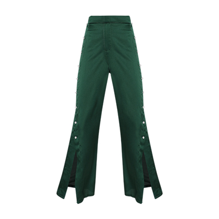 shop online Pearl Beading Solid Pants shop online Pearl Beading Solid Pants