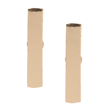 shop online Gold One Fond Minimalist Ear Studs shop online Gold One Fond Minimalist Ear Studs