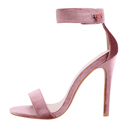 shop online Velvet Ankle Strap Stiletto Pumps shop online Velvet Ankle Strap Stiletto Pumps