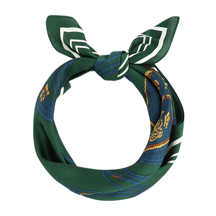 shop online Rope Print Satin Bandana shop online Rope Print Satin Bandana