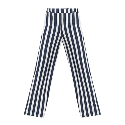 shop Block Striped Wide Leg Pants online shop Block Striped Wide Leg Pants online