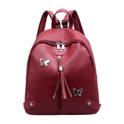 shop Tassel Front Decor Backpack online shop Tassel Front Decor Backpack online
