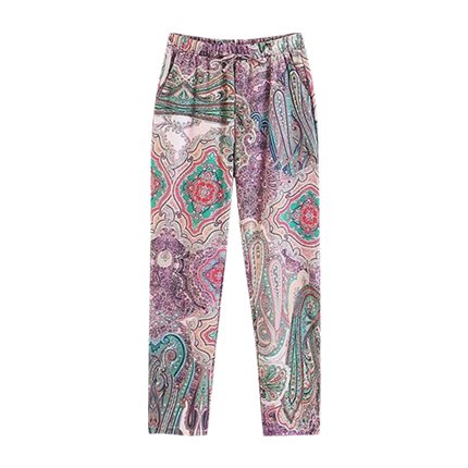 shop Paisley Print Pants online shop Paisley Print Pants online